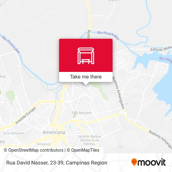 Rua David Nasser, 23-39 map