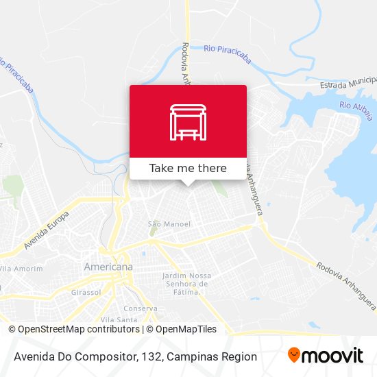 Avenida Do Compositor, 132 map