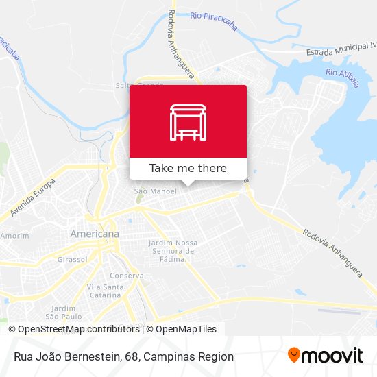 Rua João Bernestein, 68 map