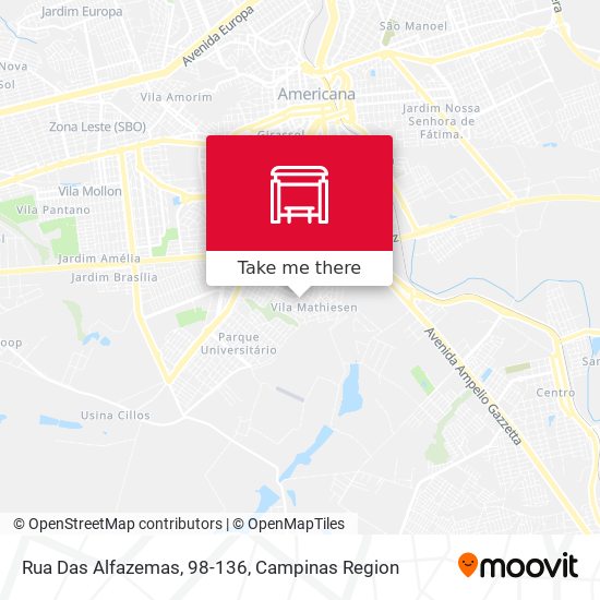 Rua Das Alfazemas, 98-136 map