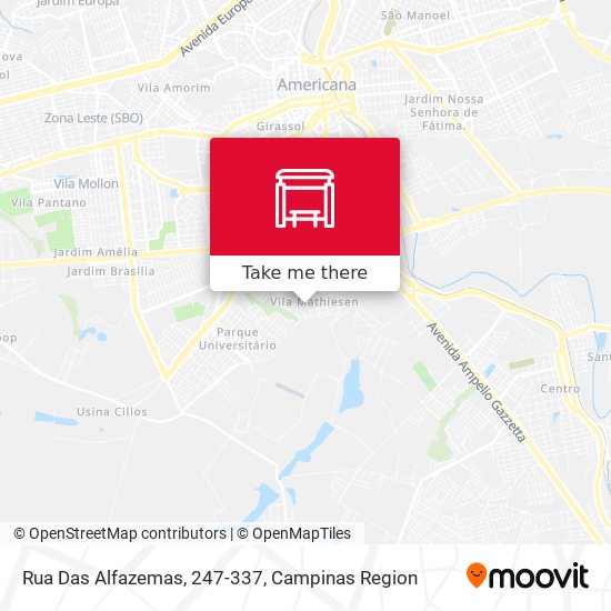 Rua Das Alfazemas, 247-337 map
