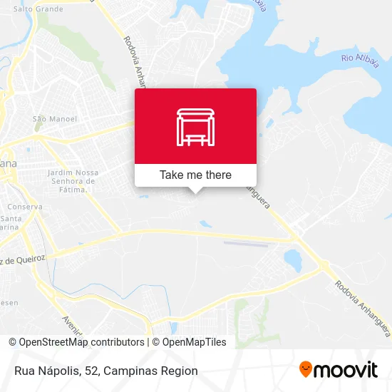 Rua Nápolis, 52 map