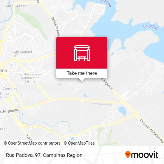 Rua Padova, 97 map