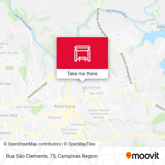 Rua São Clemente, 75 map