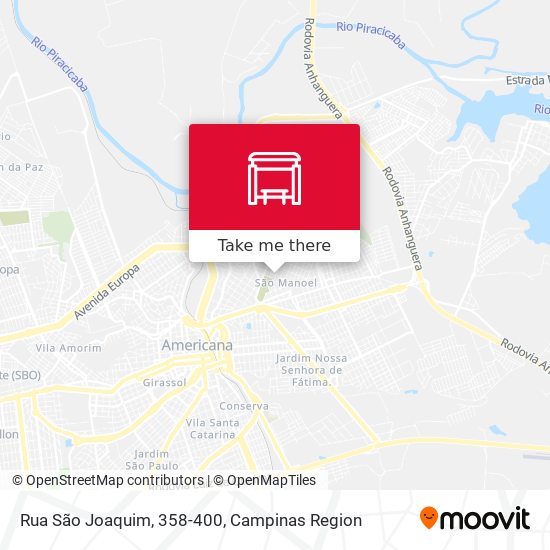 Rua São Joaquim, 358-400 map