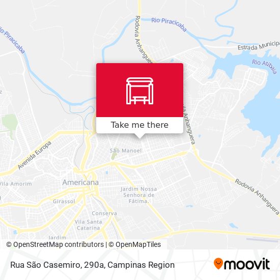 Rua São Casemiro, 290a map