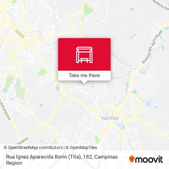 Rua Ignez Aparecida Borin (Tita), 182 map