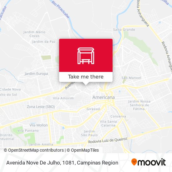 Avenida Nove De Julho, 1081 map