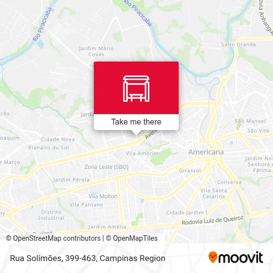 Rua Solimões, 399-463 map