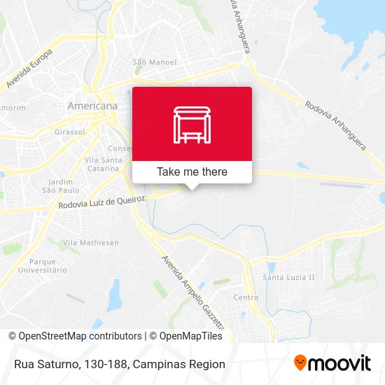 Rua Saturno, 130-188 map