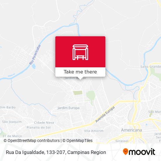 Rua Da Igualdade, 133-207 map