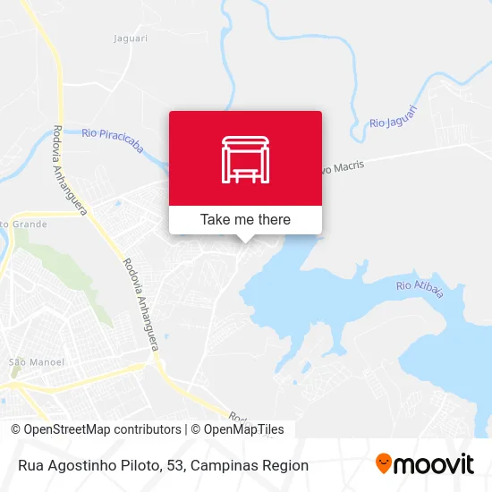 Rua Agostinho Piloto, 53 map