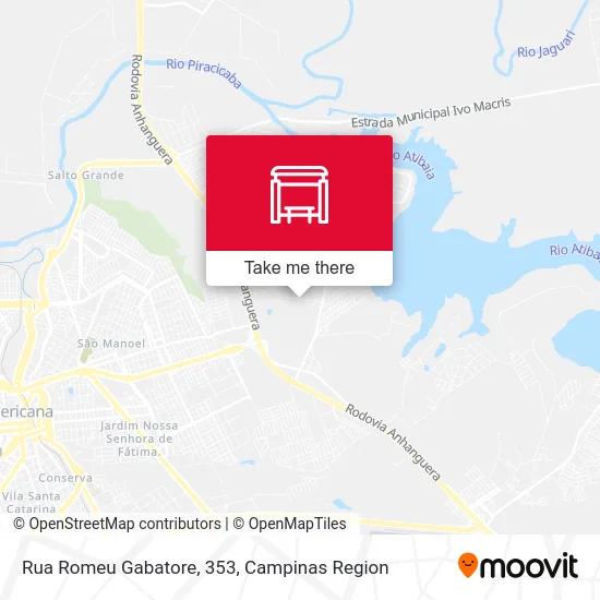 Rua Romeu Gabatore, 353 map