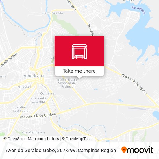 Avenida Geraldo Gobo, 367-399 map