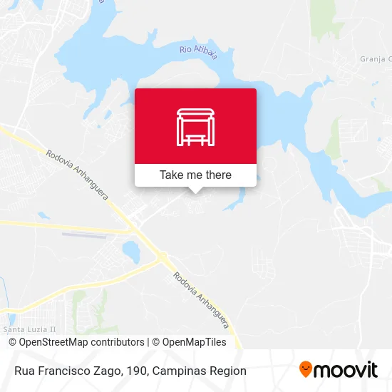 Rua Francisco Zago, 190 map