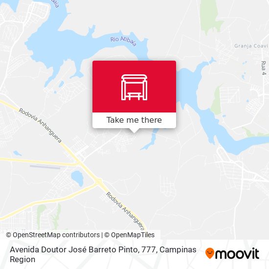 Avenida Doutor José Barreto Pinto, 777 map