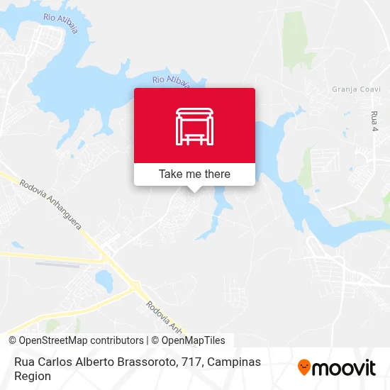 Rua Carlos Alberto Brassoroto, 717 map