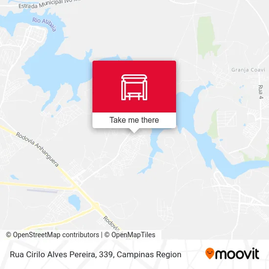 Rua Cirilo Alves Pereira, 339 map