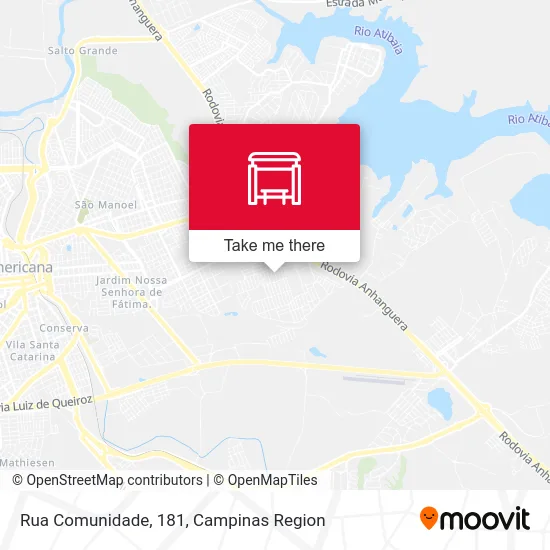 Rua Comunidade, 181 map