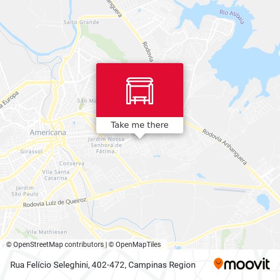 Rua Felício Seleghini, 402-472 map