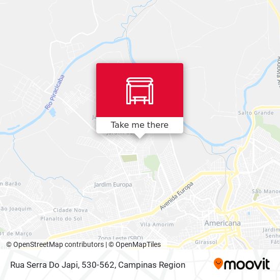 Rua Serra Do Japi, 530-562 map