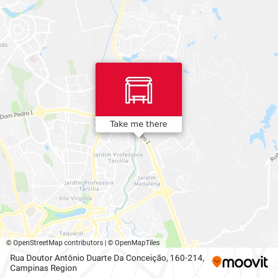 Rua Doutor Antônio Duarte Da Conceição, 160-214 map