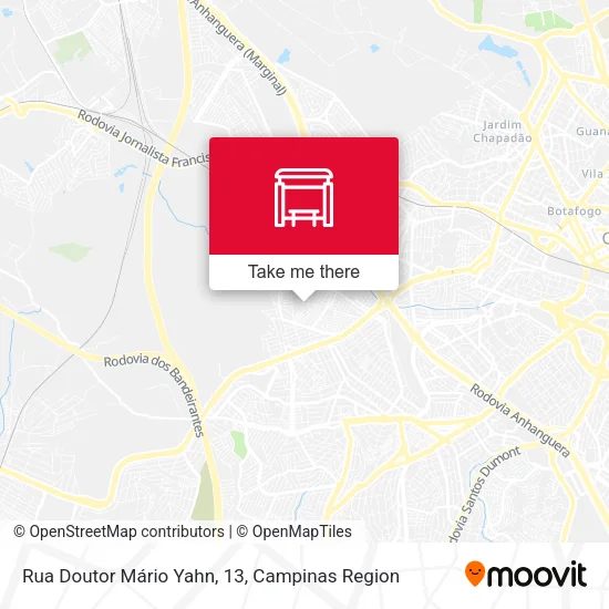 Rua Doutor Mário Yahn, 13 map