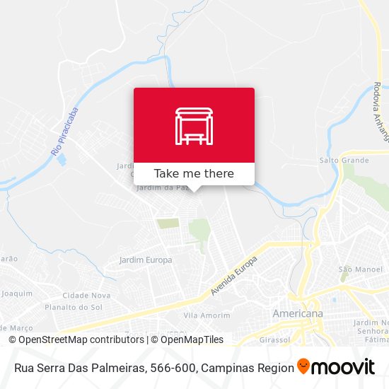 Rua Serra Das Palmeiras, 566-600 map