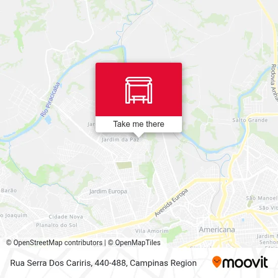 Rua Serra Dos Cariris, 440-488 map