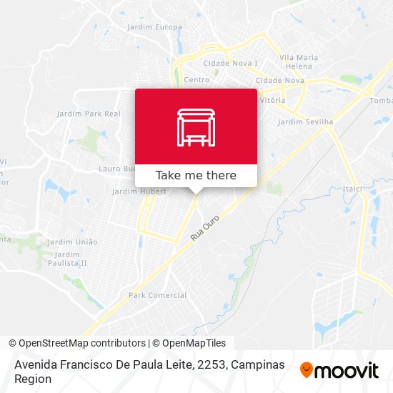 Avenida Francisco De Paula Leite, 2253 map