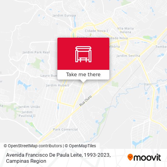Avenida Francisco De Paula Leite, 1993-2023 map