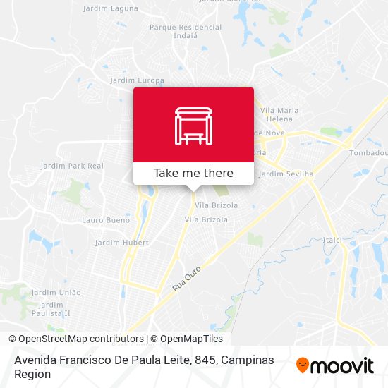 Avenida Francisco De Paula Leite, 845 map