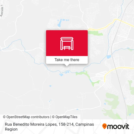 Rua Benedito Moreira Lopes, 158-214 map