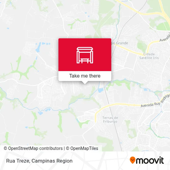 Rua Treze map