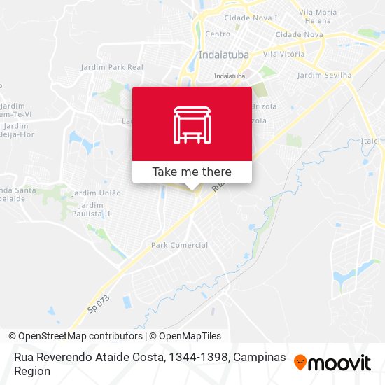 Rua Reverendo Ataíde Costa, 1344-1398 map
