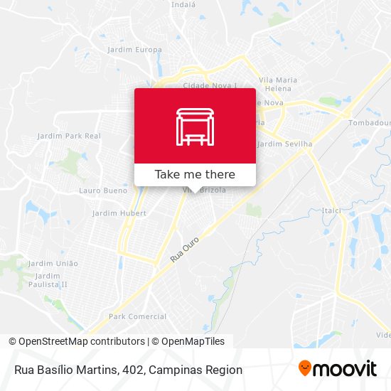 Rua Basílio Martins, 402 map