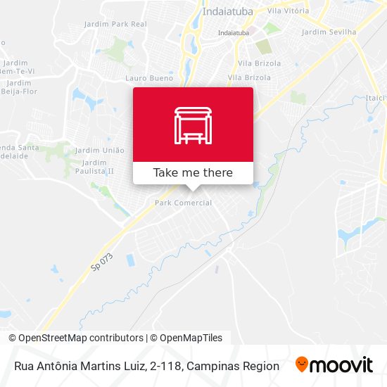 Mapa Rua Antônia Martins Luiz, 2-118