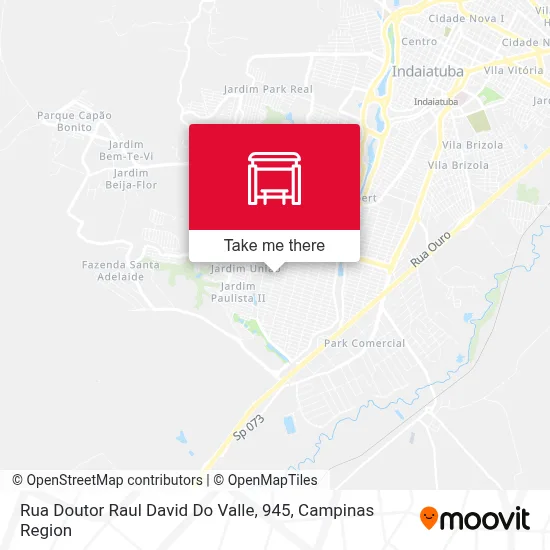 Rua Doutor Raul David Do Valle, 945 map