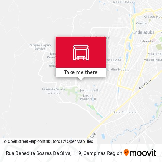 Rua Benedita Soares Da Silva, 119 map