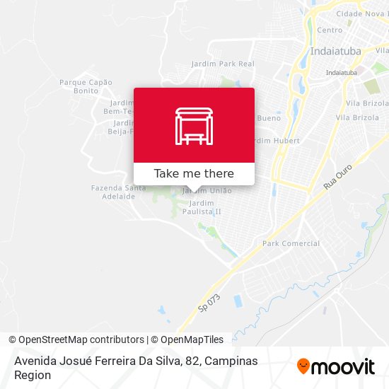 Avenida Josué Ferreira Da Silva, 82 map