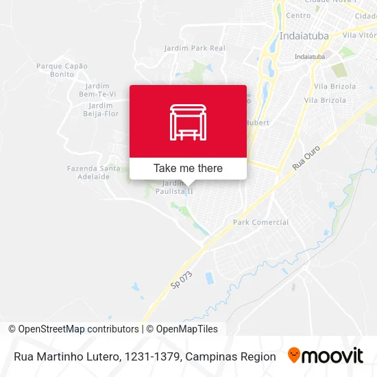 Rua Martinho Lutero, 1231-1379 map