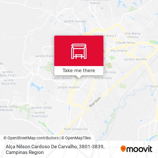 Alça Nilson Cardoso De Carvalho, 3801-3839 map