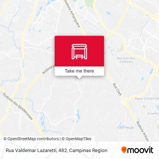 Rua Valdemar Lazaretti, 482 map
