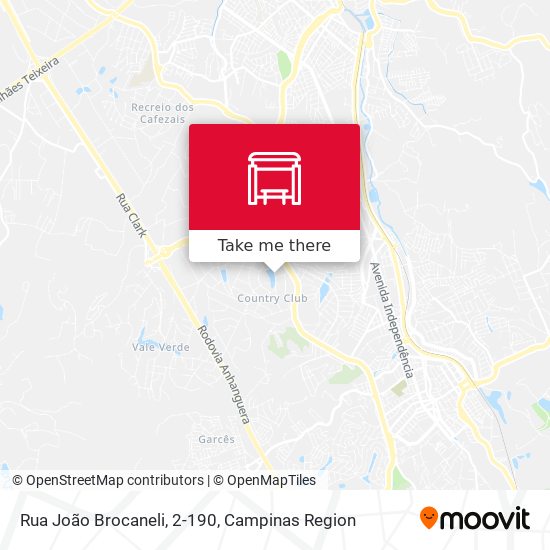 Rua João Brocaneli, 2-190 map