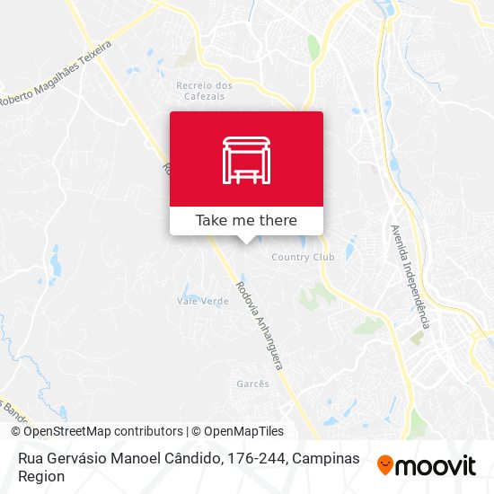 Rua Gervásio Manoel Cândido, 176-244 map