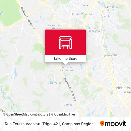 Rua Tereza Vechiatti Trigo, 421 map