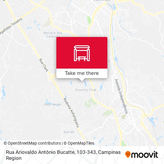 Rua Ariovaldo Antônio Bucatte, 103-343 map