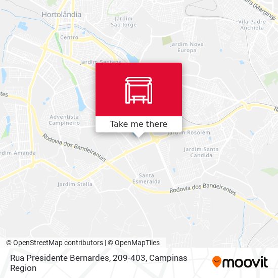 Rua Presidente Bernardes, 209-403 map