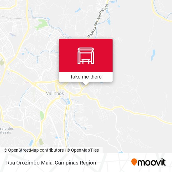 Rua Orozimbo Maia map