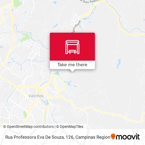 Rua Professora Eva De Souza, 126 map